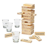 Hi hi drinking game wooden tower