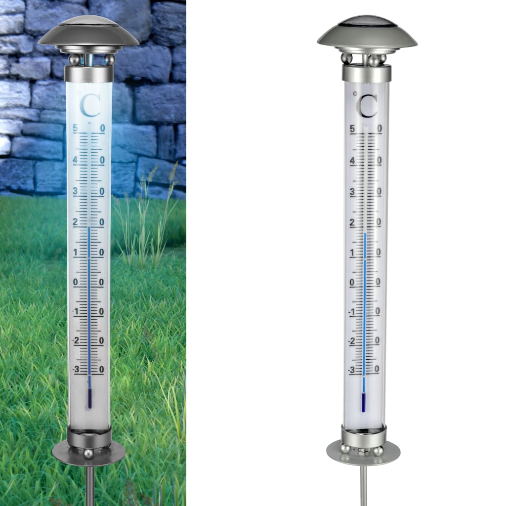 Salut Hallo Hallo Thermometer Lampe Solar