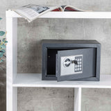 Salut en toute sécurité avec verrouillage électrique 31x20x20 cm gris foncé