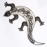 Salut Hallo Gaart Mauer Lampe Gecko gefouert