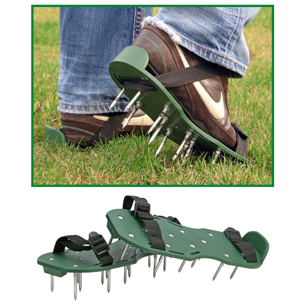 Salut Gazon Aération Sandals Green
