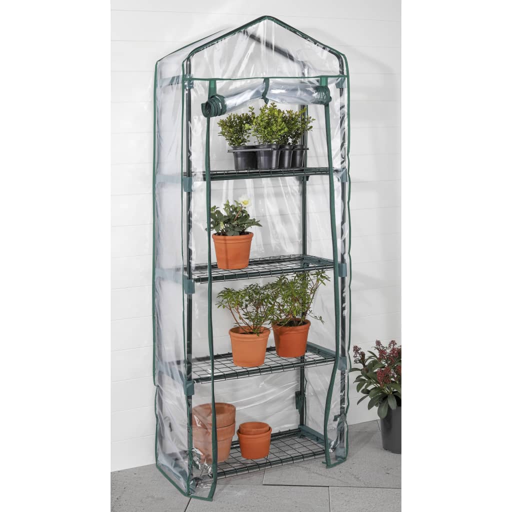 Hi hi greenhouse with 4 shelves 59x31x160 cm