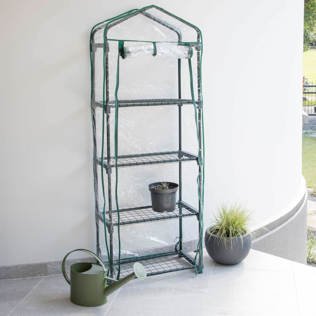 Hi hi greenhouse with 4 shelves 59x31x160 cm