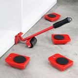 Hi Furniture Transport Ensemble rouge et noir