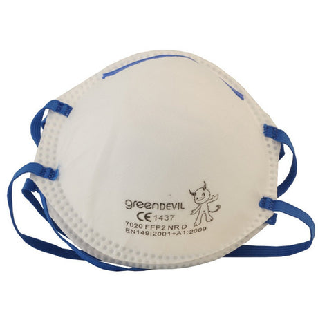 Connex masques anti-poussière ffp2 2 pièces blanc bleu