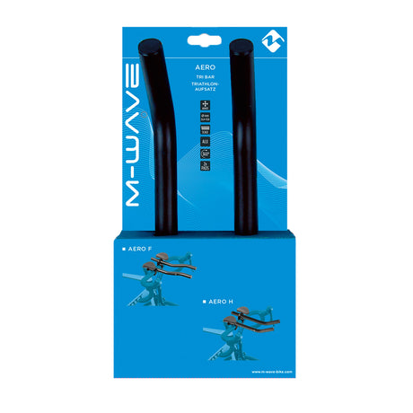 Guidon de triathlon M-wave droit 25,4 31,8