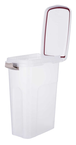 Trixie conteneur hermétique verrouillable en plastique transparent blanc blanc
