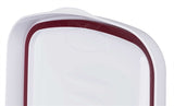 Trixie conteneur hermétique verrouillable en plastique transparent blanc blanc