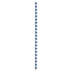Gbc combbind bindruggen blauw - a4 - 8 mm - 100 stuks