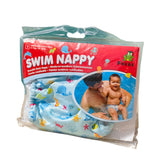 Freds swim academy couche de bain lavable animaux marins taille 1 4-9 kg bleu