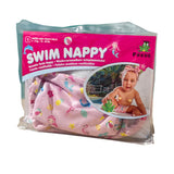 Freds swim academy couche de bain lavable sirène taille 1 4-9 kg rose