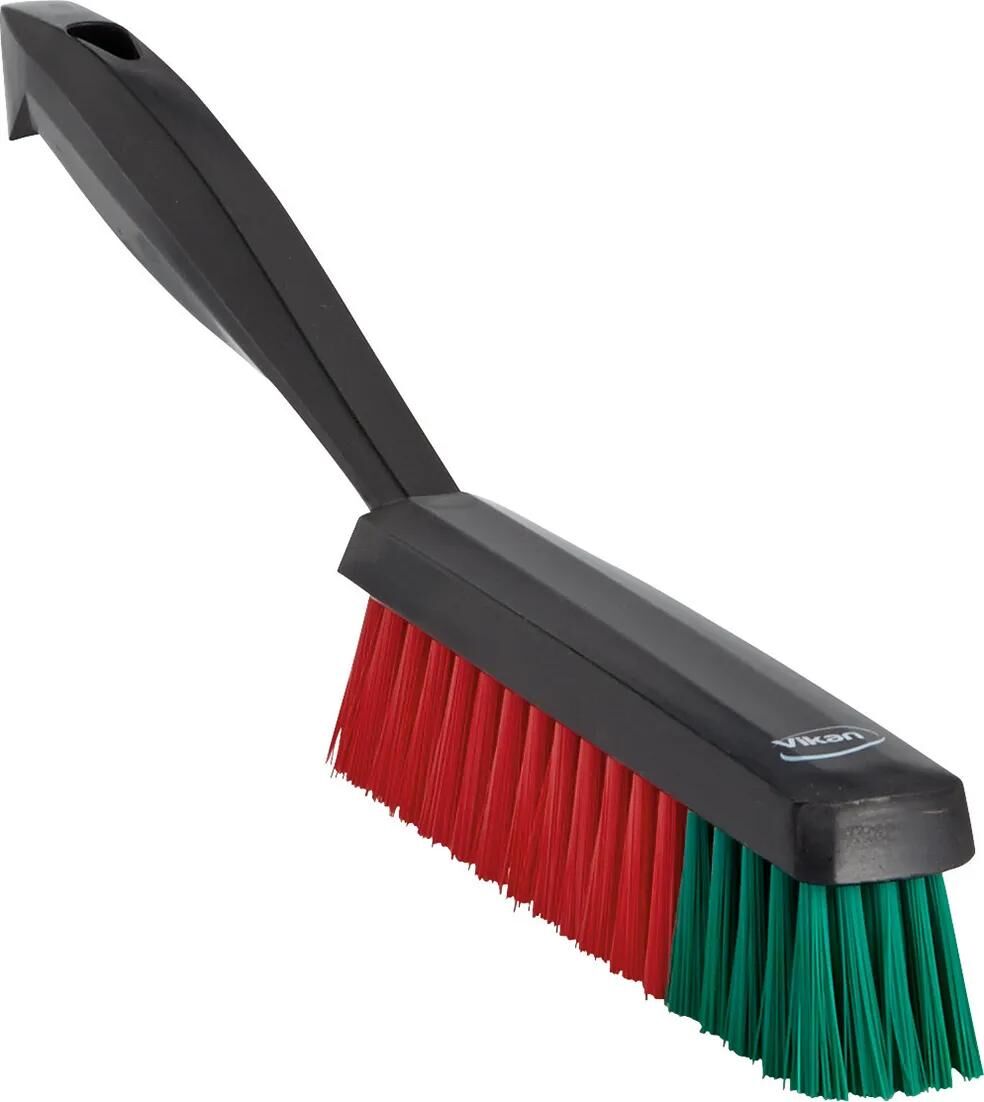 Vikan brosse pour tissus d'ameublement dure vts 270 mm rouge vert