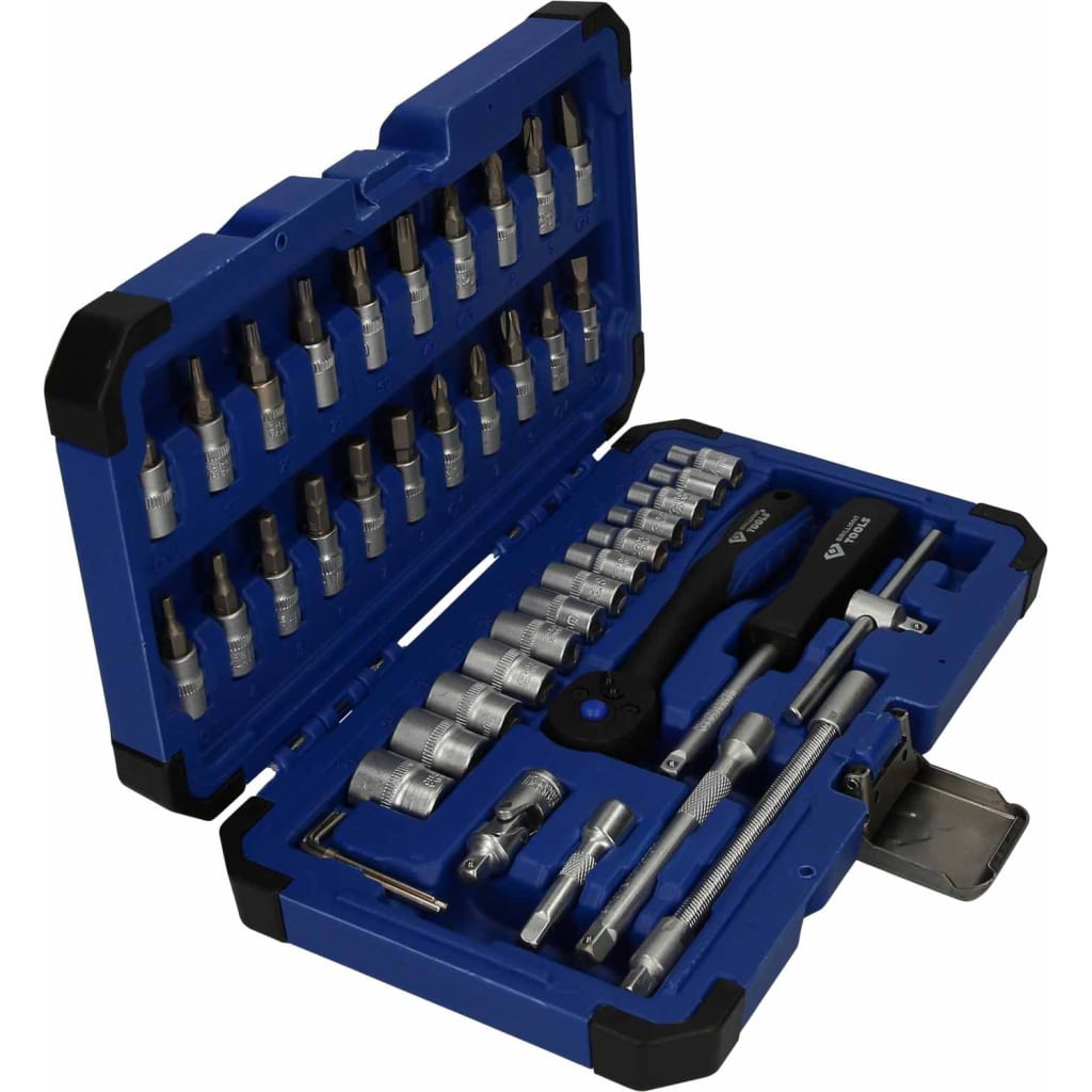 Brilliant Tools Brilliant Tools 45-Stéck Cap Set 1 4 Stol