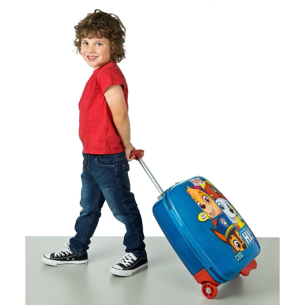 PAW PATROL TROLLEY 20X33X44 CM AZUL ROJO