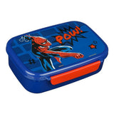 Spiderman Lunch Box Blue Red