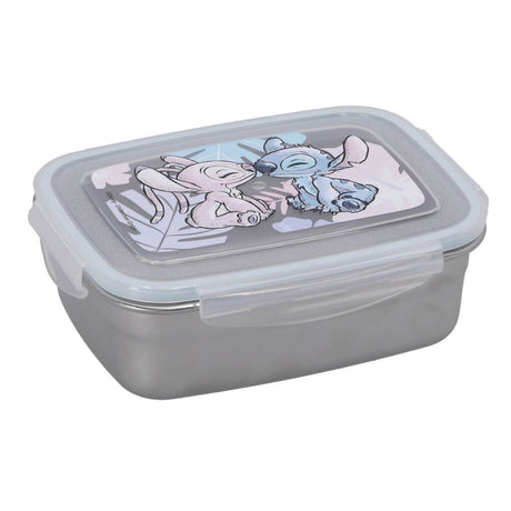 Boîte à lunch Disney Stitch en acier inoxydable