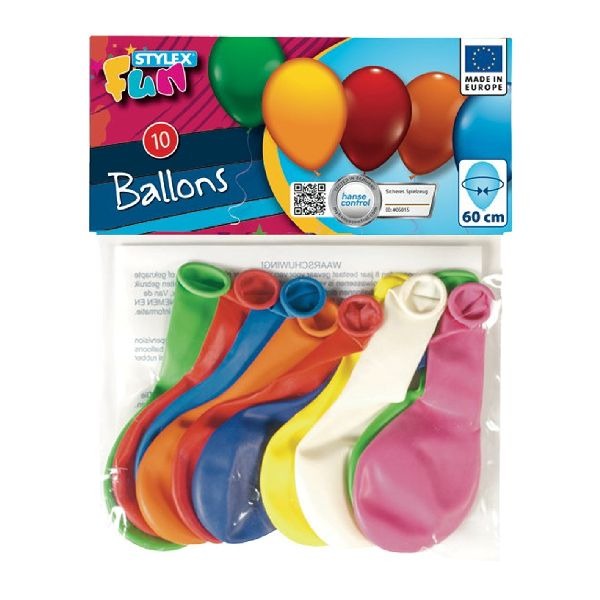 Stylex globos 10 piezas