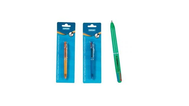 Stylo Toppoint 4 couleurs