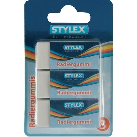 Gomme Stylex 3 pièces