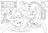 Van der Doelen notes d'information in-8719-08 livre de coloriage 300 mm x 200 mm livre de coloriage