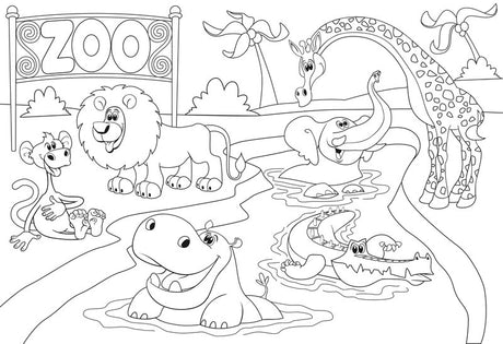 Van der Doelen notes d'information in-8719-08 livre de coloriage 300 mm x 200 mm livre de coloriage