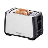 Cloer Cloer 3569 Kingsize -Toaster Edelstahl schwarz