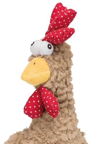 Coq en peluche Trixie avec sons d'animaux