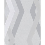 Papier peint mural nord lignes graphiques diamants gris gris