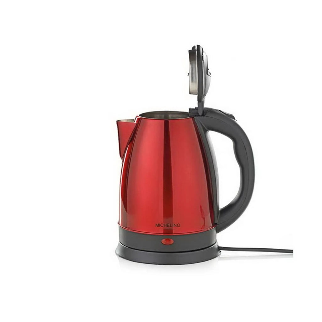 Michelino Michelino Kettle 1.8L 1800W röd svart