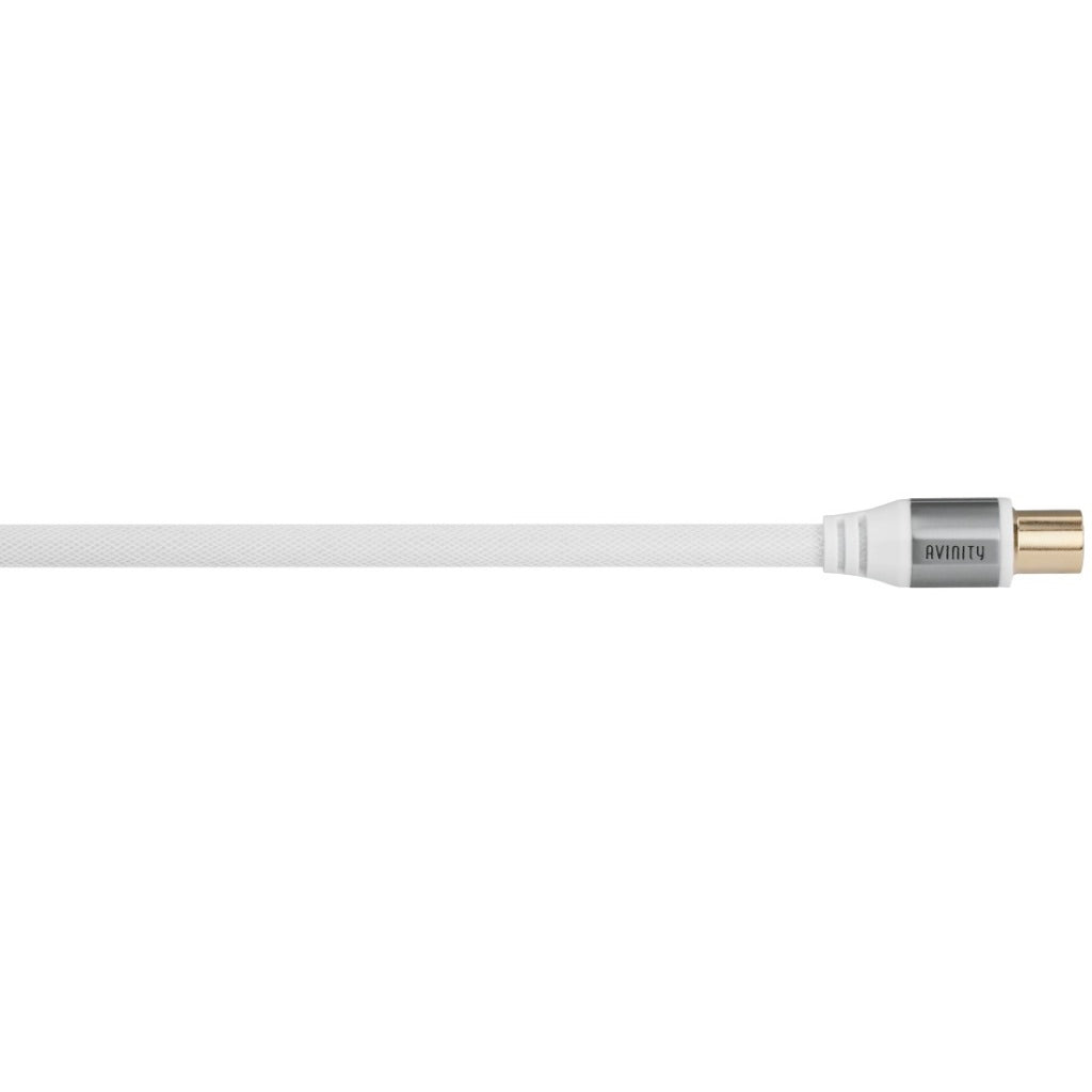 Fiche coaxiale pour câble d'antenne Avinity - tissu de couplage coaxial comp. 110 dB 3,0 m
