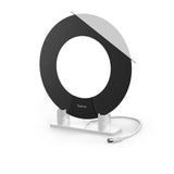 Hama antenne dvb-t dvb-t2 performance 45 anneaux design blanc actif