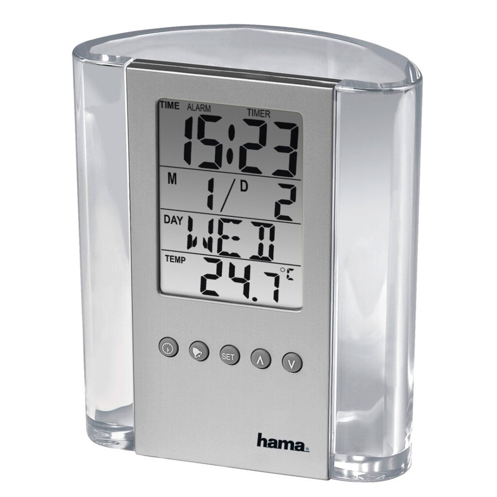 Hama LCD-Thermometer und Penhouder