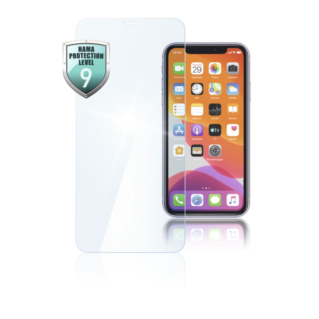 HAMA Glass Display Protection Premium Crystal Glass pour iPhone 11