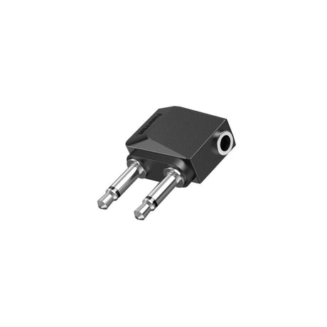 Adaptateur audio Hama 2x fiche jack 3,5 mm mono - couplage jack 3,5 mm. stéréo