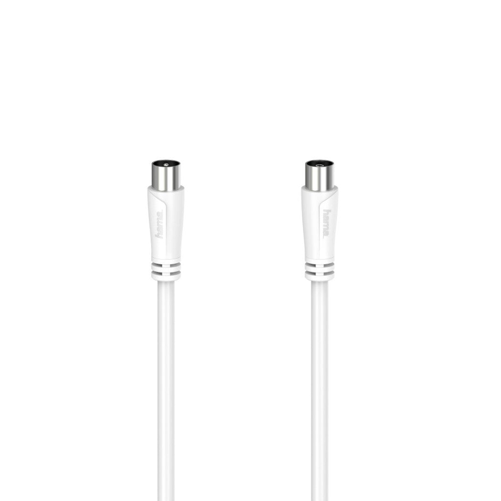 Câble d'antenne Hama fiche coaxiale - couplage coaxial 5,0 m 90 dB