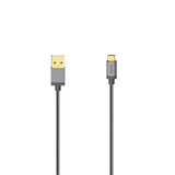 Hama USB-C cable USB 2.0 480 Mbits Metal 0.75 m