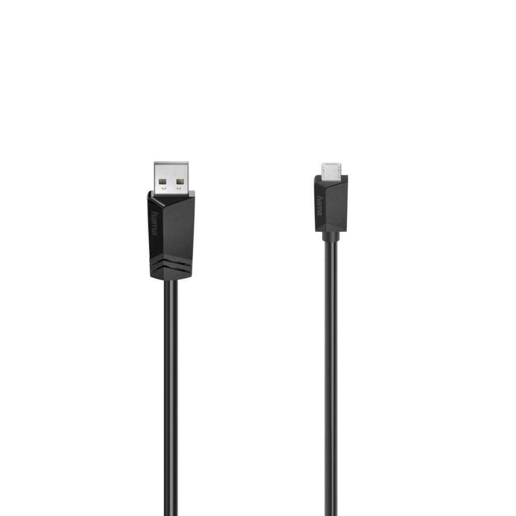 Hama câble micro USB USB 2.0 480 Mbits 3,00 m