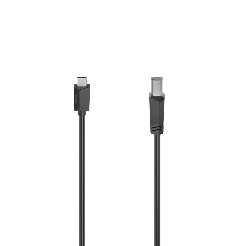 Hama USB-C Cable USB-C Plug-USB-B-Plug USB 2.0 MBIT S.50 m