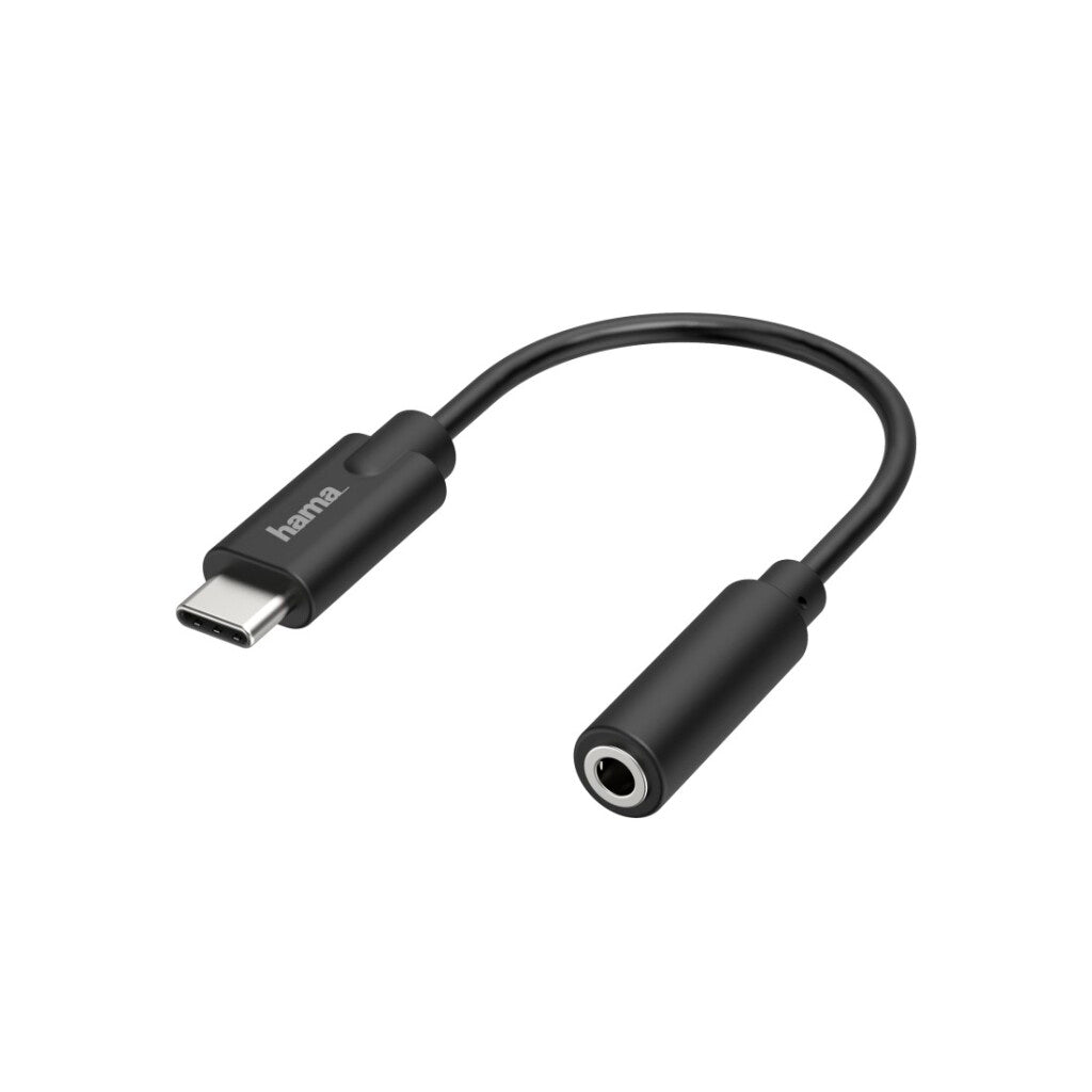 Adaptateur audio Hama fiche USB-C - connexion jack 3,5 mm stéréo