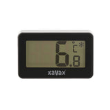 Xavax thermomètre numérique pour réfrigérateur, congélateur et congélateur coffre, noir