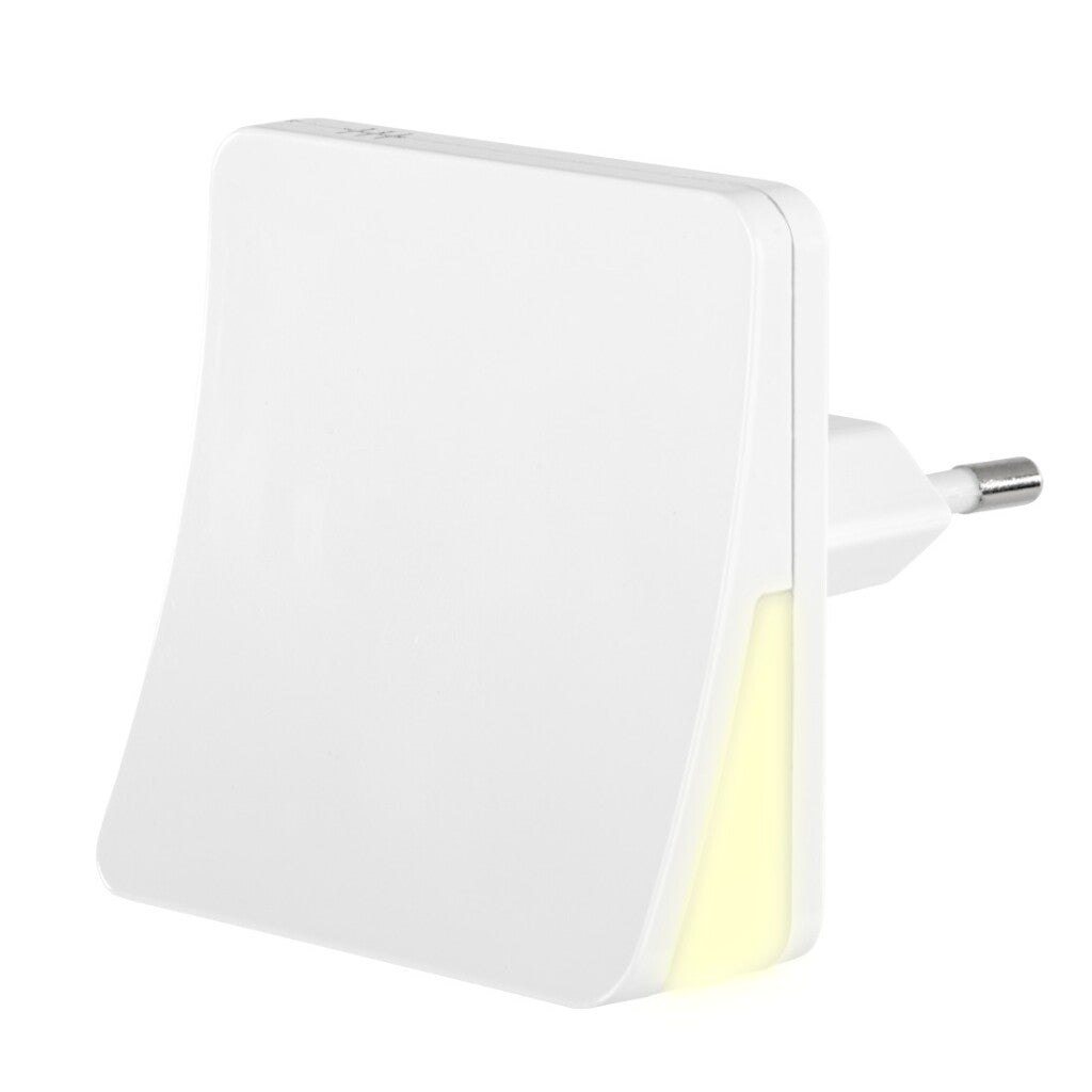 Hama led-nachtlampje daynight sensor voor stopcontact nachtsensor warm licht