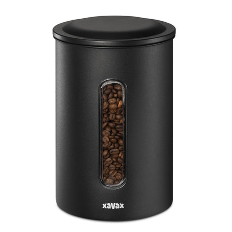 Boîte à café Xavax pour 1,3 kg en grains ou 1,5 kg de poudre hermétique aromatight noir