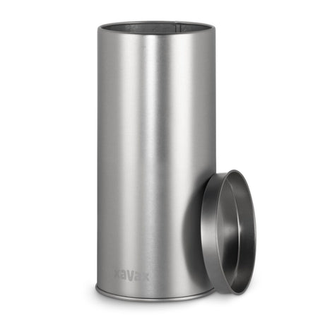 Boîte à dosettes de café Xavax pour ranger 20 dosettes Senseo, etc. métal argenté