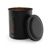 Boîte à café Xavax pour 500 g de grains ou 700 g de poudre, hermétique, aromatight, noir