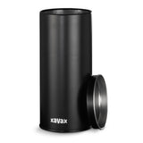 Boîte à dosettes de café Xavax pour stocker 20 dosettes Senseo etc. métal noir