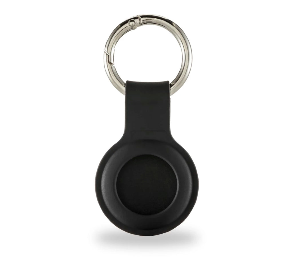 Hama Key Ring Fantastisk fornemmelse af Apple Airtag Silicone Look Black