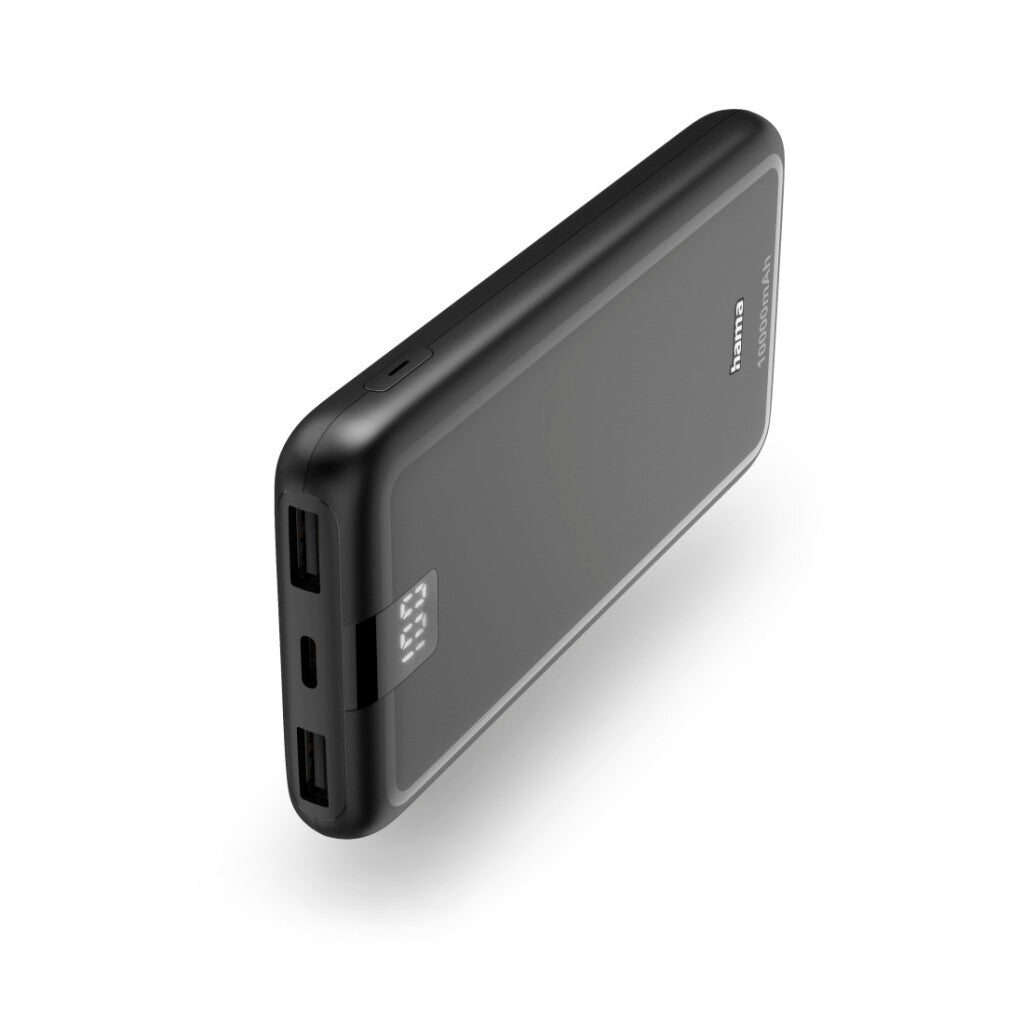Hama power pack performance 10 10000mah 3 sorties : USB-C 2x USB-A antr.