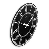 Hama horloge murale rab vintage ne coche pas 30 cm mdf noir et blanc