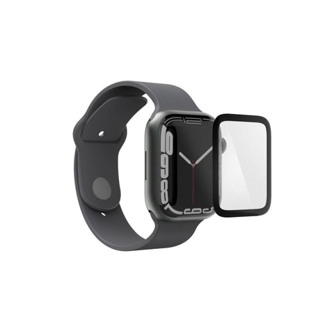 Hama Film de protection d'écran super hybride pour Apple Watch 7 8 9 41 mm, aide au montage