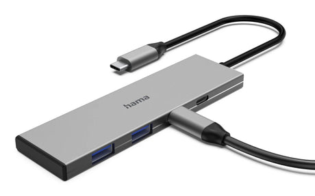 Hama Hub USB-C 4 ports 2x USB-A 2x USB-C USB 3.2 Gen2 10 Gbit S PD Alu